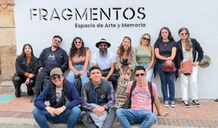 Sentipensarte en el monumentos Fragmentos Espacio de Arte y Memoria