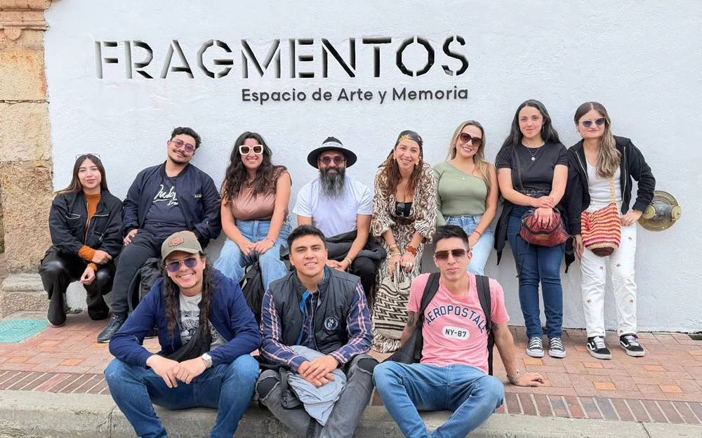 Sentipensarte en el monumentos Fragmentos Espacio de Arte y Memoria